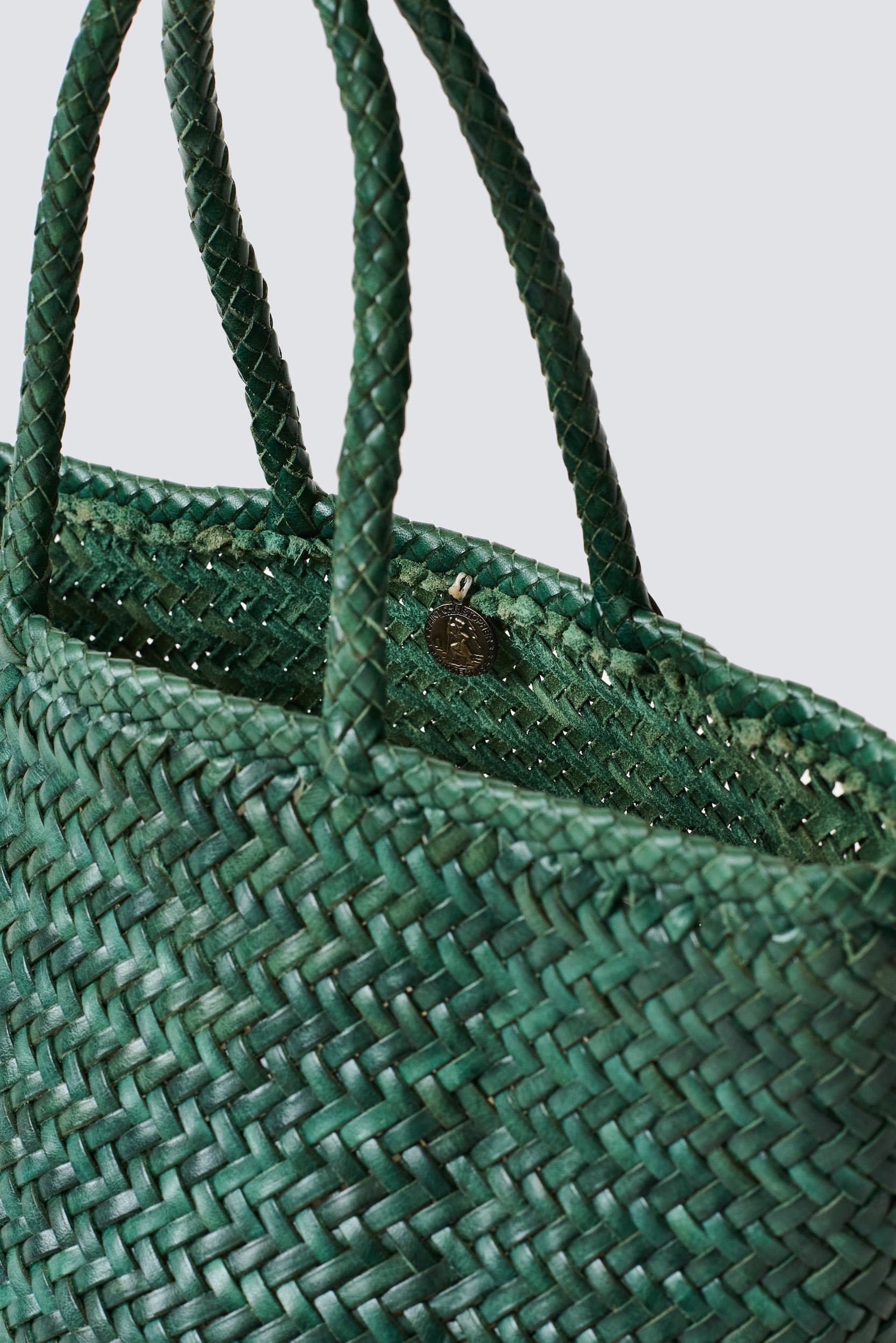 Grace Basket Small Forest Green - Image 6